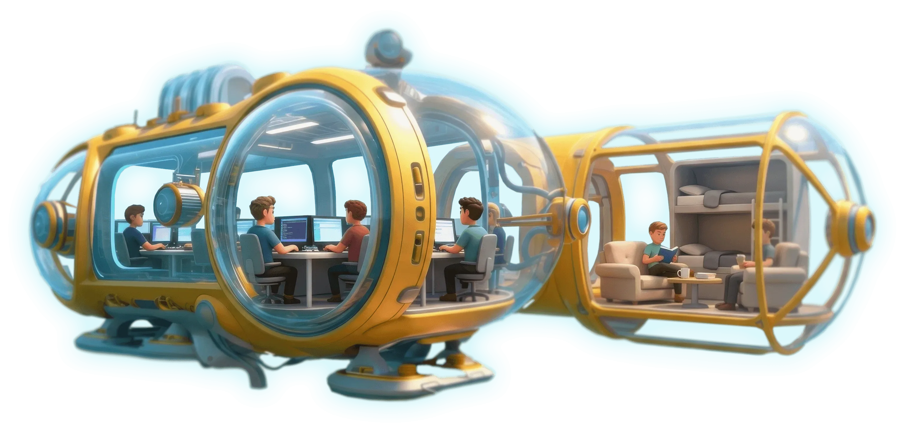 Artlantic submarine
